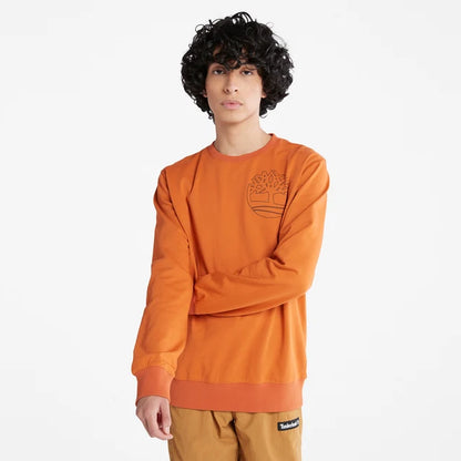 TBA-G2 (Timberland unisex back logo sweatshirt rust) 122294783