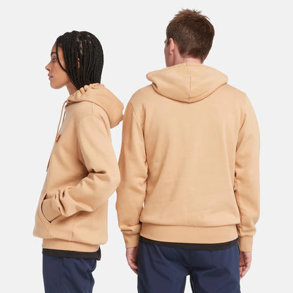 TBA-F3 (Timberland unisex woven badge hoodie light wheat) 92498178