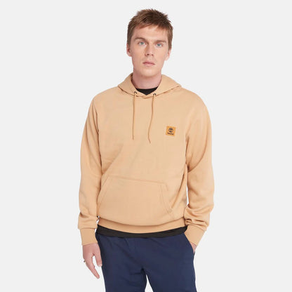 TBA-F3 (Timberland unisex woven badge hoodie light wheat) 92498178