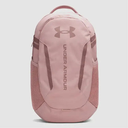 UAE-U14 (Under armour unisex hustle 6.0 backpack tourmaline pink/maroon mist) 112593913