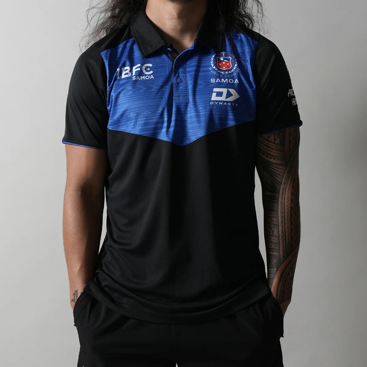 DY-S5 (Dynasty 2026 toa samoa rugby league adults media polo) 92694539