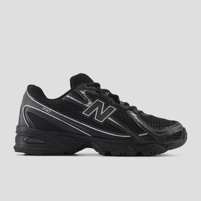 NB-D9 (New balance 740 V2 D width shoes black/silver) 52698500