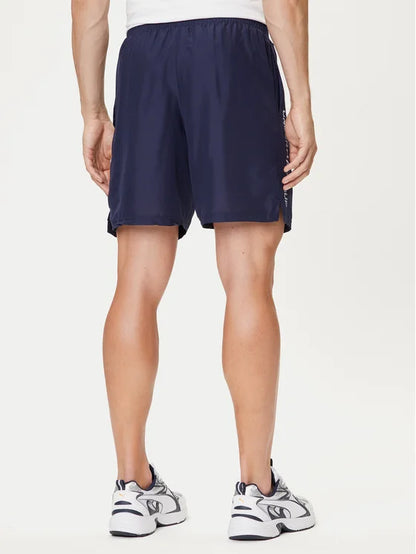 UAA-S16 (Under armour mens tech woven wordmark shorts midnight navy/white) 72692608