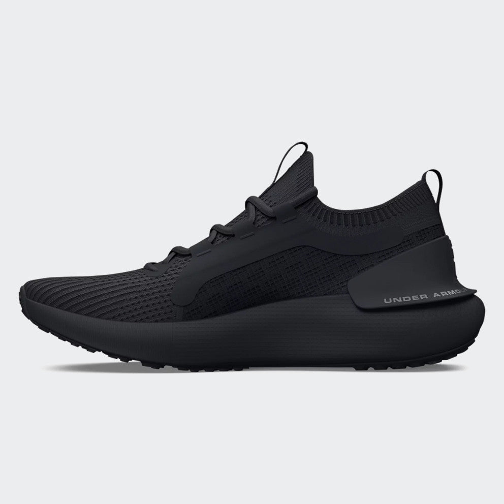 UA-O7 (Under armour hovr phantom 3 mens running shoes black/black) 723911304 UNDER ARMOUR