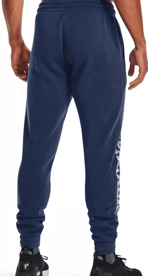 UAA-Z3 (Mens project rock charged cotton fleece jogger indigo/halo gray) 102195217