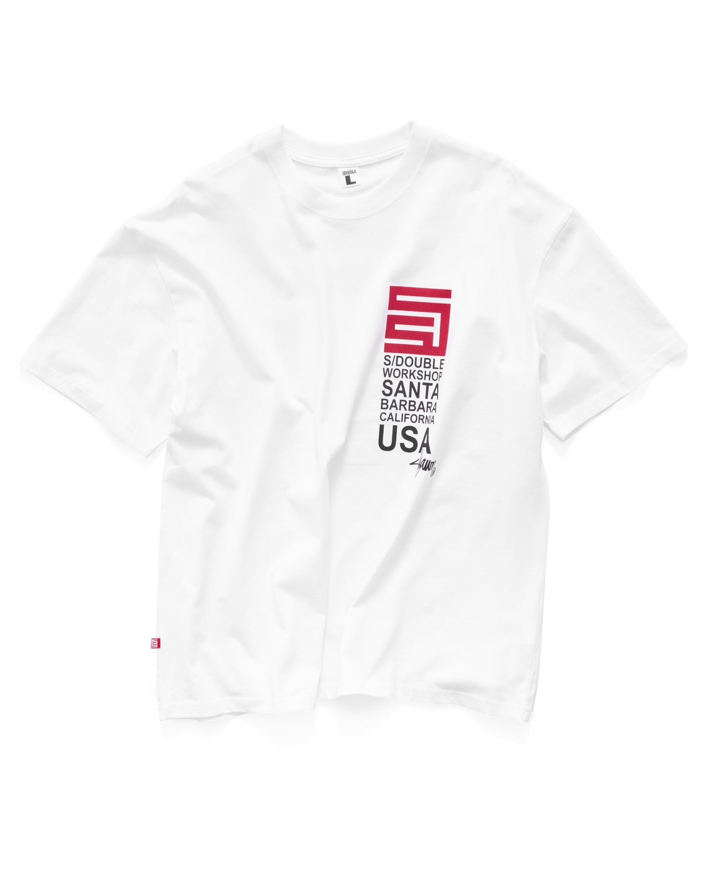 SSA-X (S/Double big frameless short sleeve heavy weight tee white) 72693043
