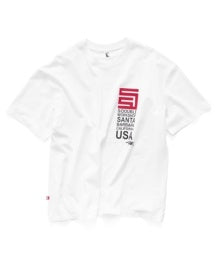 SSA-X (S/Double big frameless short sleeve heavy weight tee white) 72693043
