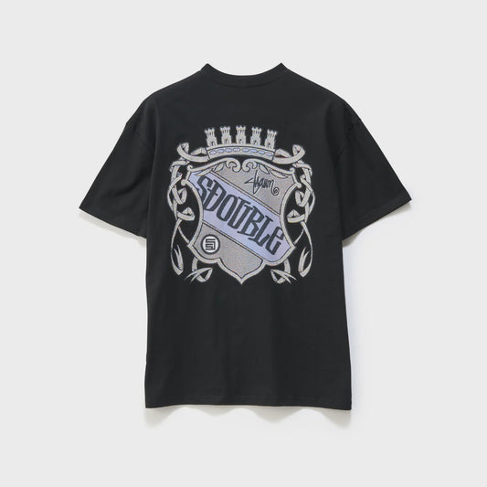 SSA-M (S/Double s coats of arms short sleeve heavy weight tee black) 122593043
