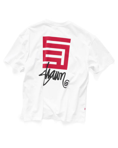 SSA-X (S/Double big frameless short sleeve heavy weight tee white) 72693043