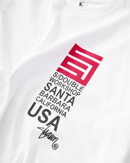 SSA-X (S/Double big frameless short sleeve heavy weight tee white) 72693043