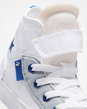 CT-B37 (Converse kid ct alt star retro sport hi white/blue/ghosted) 52394360 CONVERSE