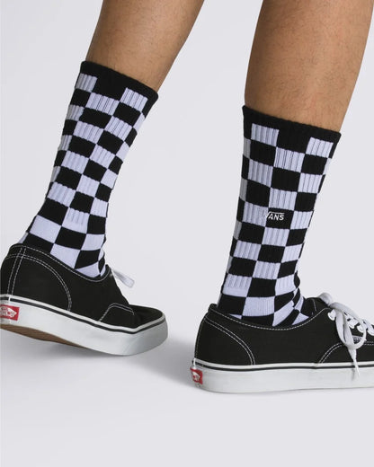 VA-M (Vans checkerboard crew socks black/white) 11239869