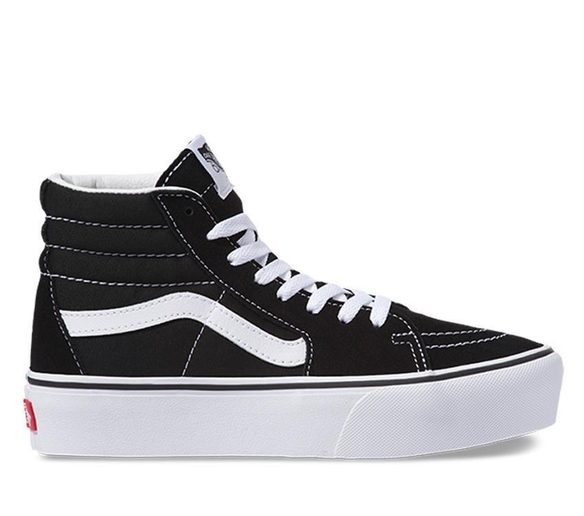 V-T14 (Vans sk8-hi platform 2.0 black/true white) 52397542 VANS