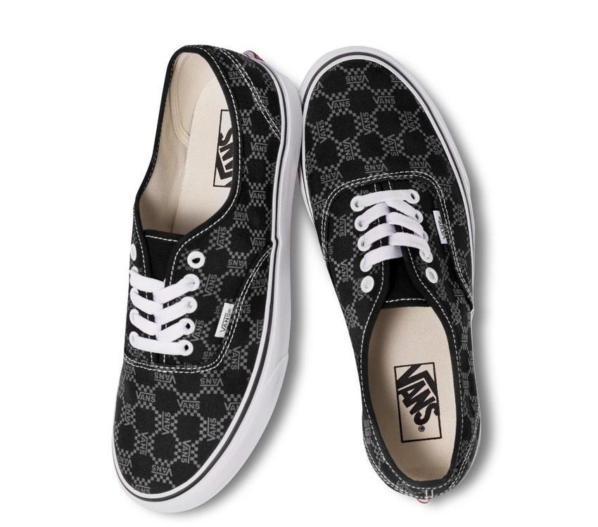 V-R14 (Vans authentic monogram black) 52395767 VANS