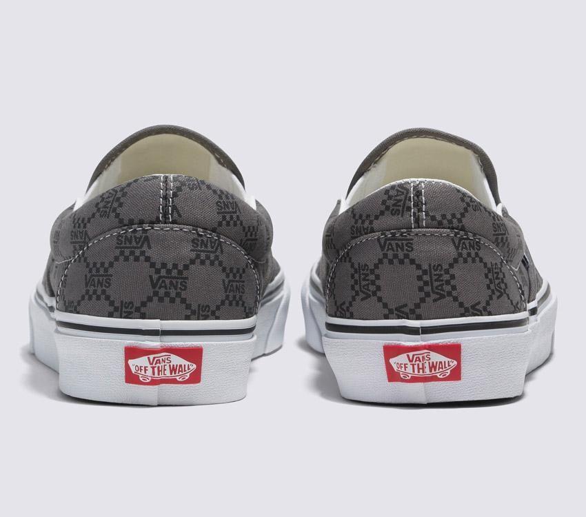 V-S14 (Vans classic slip-on monogram pewter) 52395767 VANS