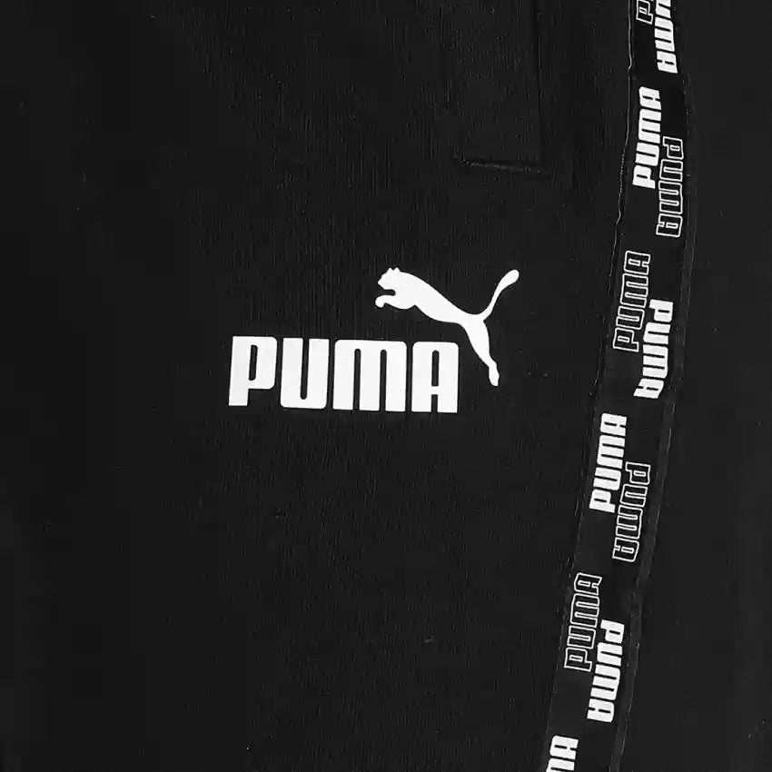 PA-T6 (Puma power tape training sweatpants black/white) 32293825