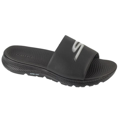 S-Q12 (Skechers go consistent sandal 2.0 black) 122595000
