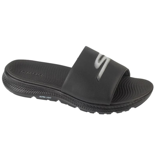 S-Q12 (Skechers go consistent sandal 2.0 black) 122595000