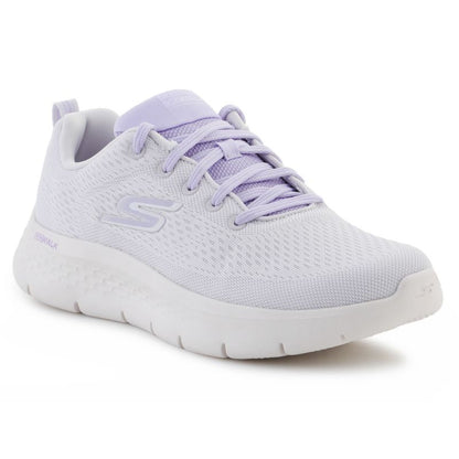 S-P12 (Skechers womens go walk flex - kali grey lavender) 122593500