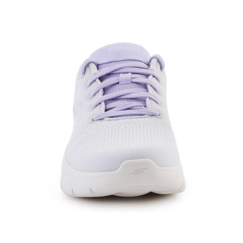 S-P12 (Skechers womens go walk flex - kali grey lavender) 122593500