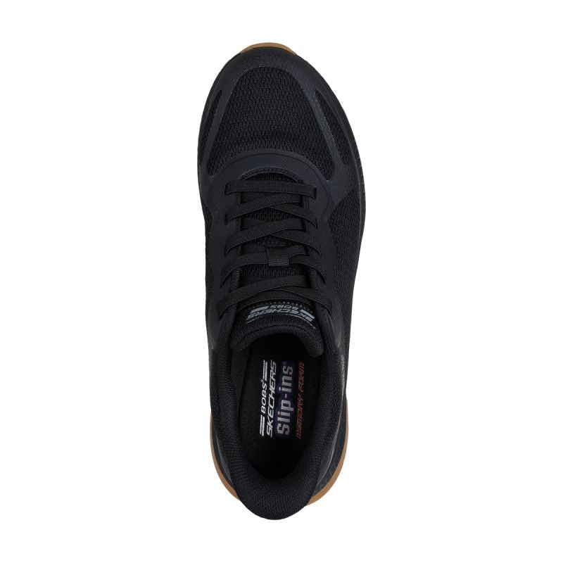 S-Z12 (Skechers bobs squad 4 wide fit shoes black) 62696956