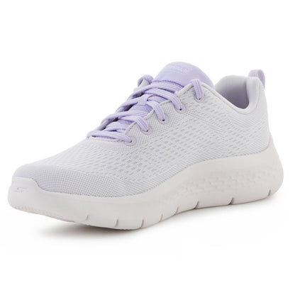 S-P12 (Skechers womens go walk flex - kali grey lavender) 122593500