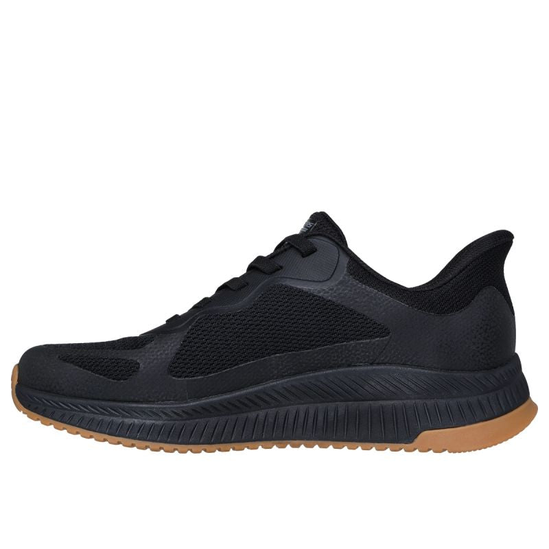 S-Z12 (Skechers bobs squad 4 wide fit shoes black) 62696956