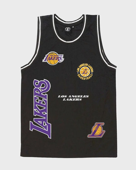 NBAA-G3 (NBA essentials youth rockford mesh tank lakers black) 112393913