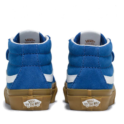 V-O15 (Vans sk-8 mid reissue velcro corduroy pop blue) 32494880