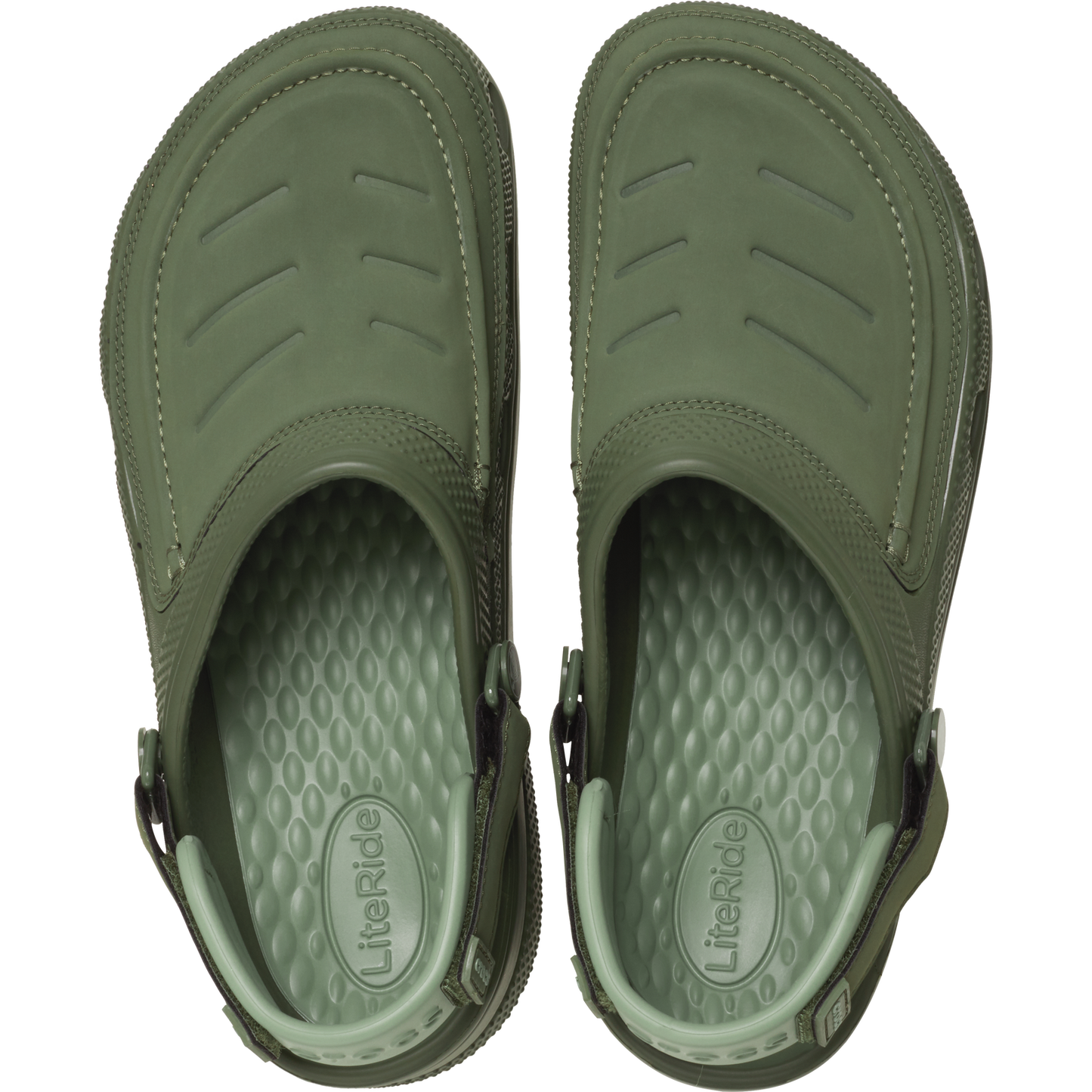 CR-S10 (Crocs yukon vista II lite ride clog army green) 22696521