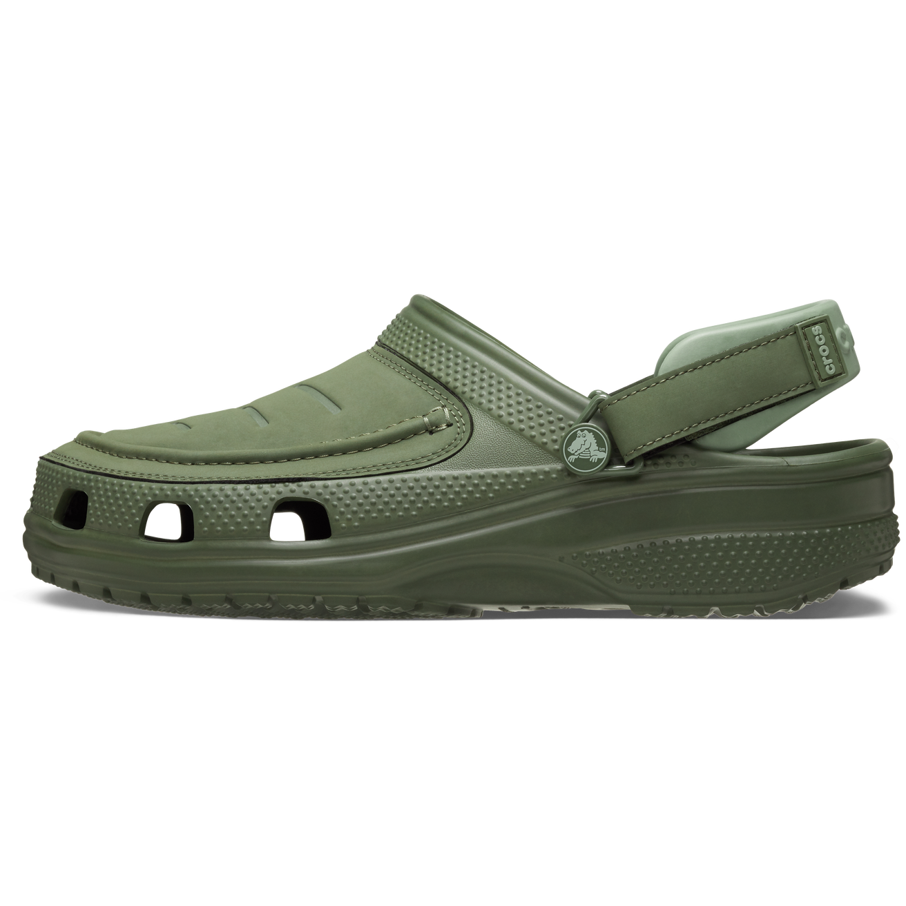 CR-S10 (Crocs yukon vista II lite ride clog army green) 22696521