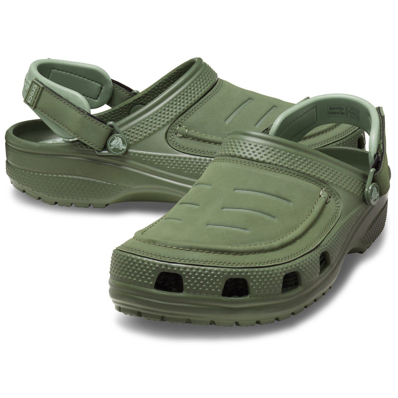 CR-S10 (Crocs yukon vista II lite ride clog army green) 22696521