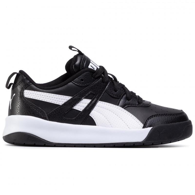 P-W38 (Puma backcourt sl jr puma black/white) 102094000 - Otahuhu Shoes