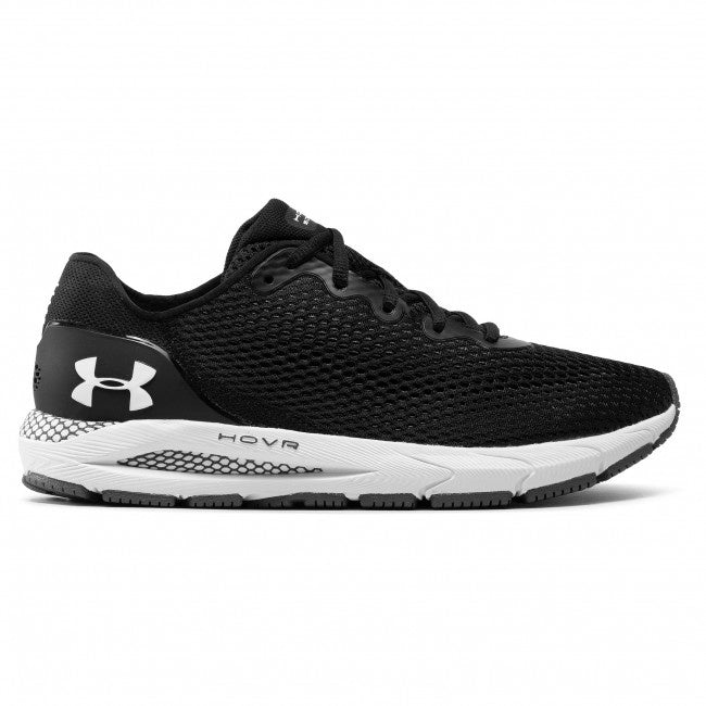 UA-I6 (Mens hovr sonic 4 black/white) 92198695 UNDER ARMOUR