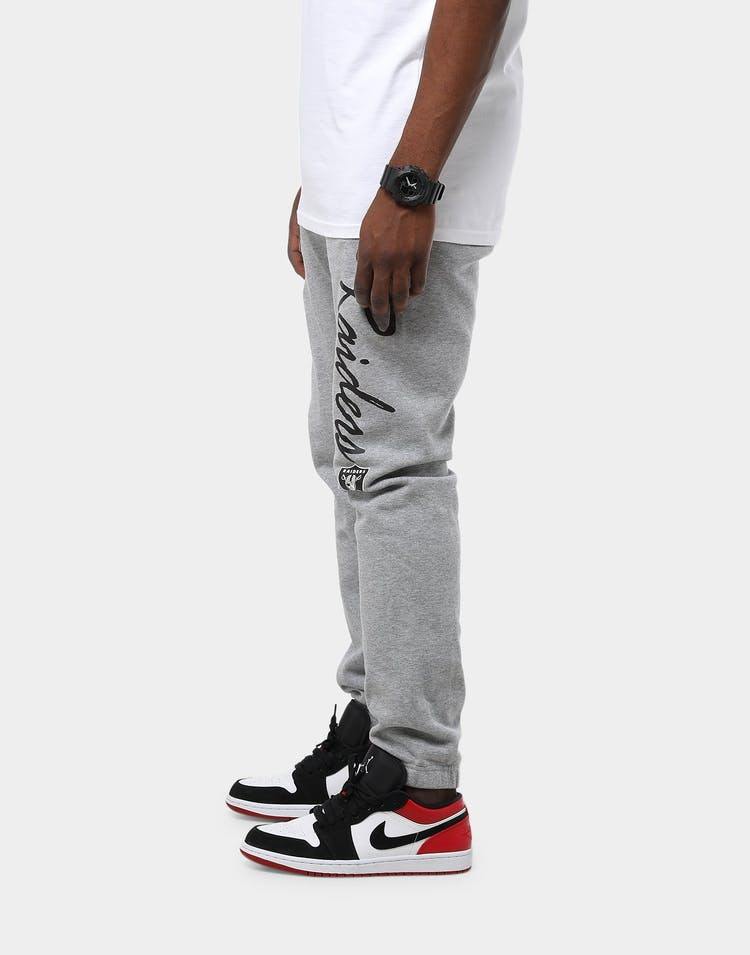 MJA-Z (Champs sweat pant oakland raiders grey marle) 32095217 - Otahuhu Shoes