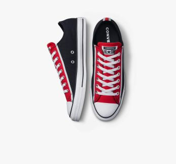 CT-Y36 (Converse retro sport block low black/red/ghosted) 52395650 CONVERSE