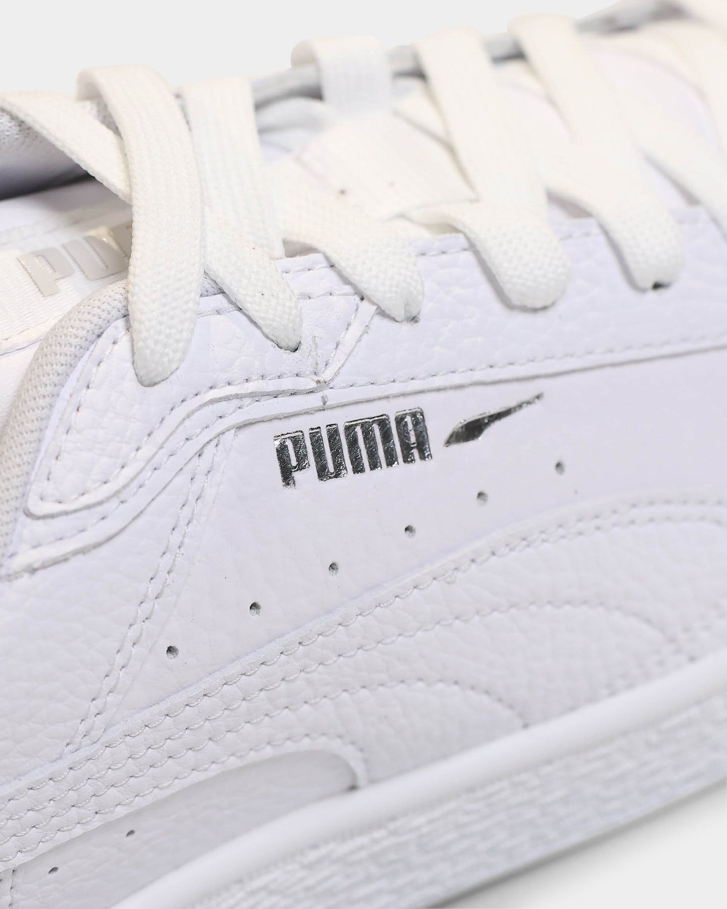 P-M40 (Suede bloc b&w white/gray violet) 122196000 PUMA