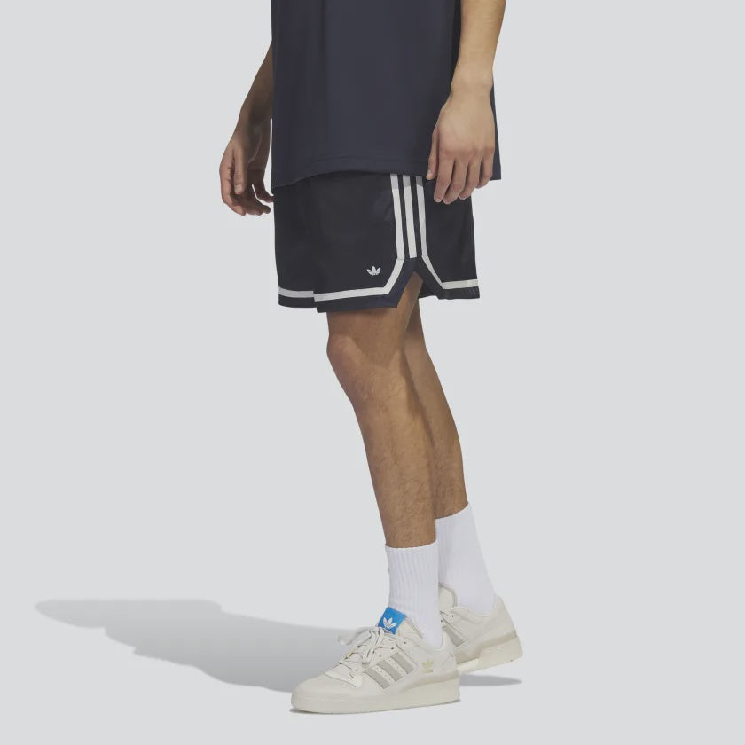 AA-C21 (Adidas hoop prep summer shorts legend ink/white) 52393849 ADIDAS