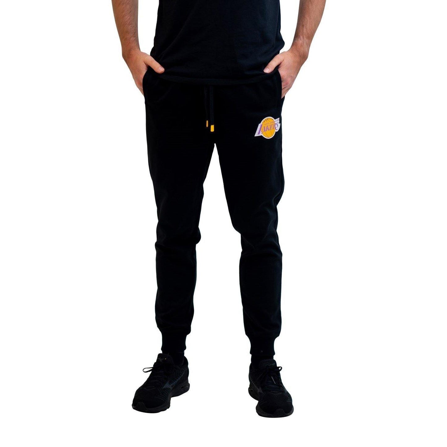 MNA-P8 (Hometown fleece jogger lakers black) 22194782 - Otahuhu Shoes