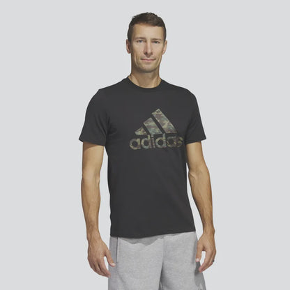 AA-K18 (Adidas camo short sleeve tee black) 22392305 ADIDAS