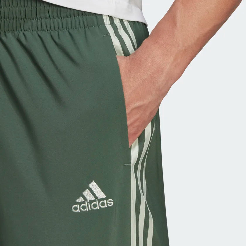 AA-K16 (Adidas aeroready essentials chelsea 3-stripes shorts green oxide/linin green) 112292815 ADIDAS