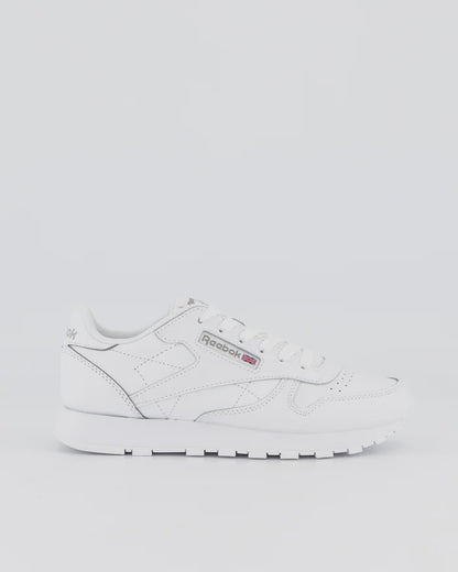 R-Z14 (Reebok classic leather shoes big kids white/white) 62395115