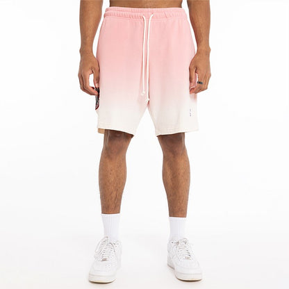 MNA-O25 (Mitchell and ness run it shorts bulls pink/worn white) 12395217