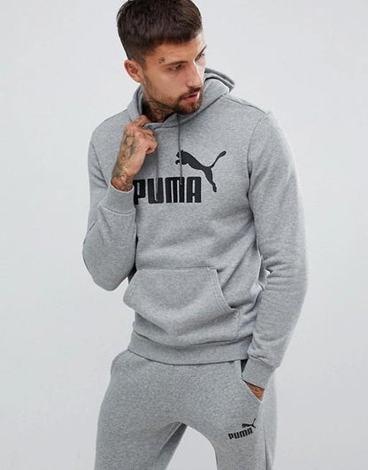 PA-L1 (ESS HOODY FL BIG LOGO MEDIUM GRAY) 81994000 - Otahuhu Shoes