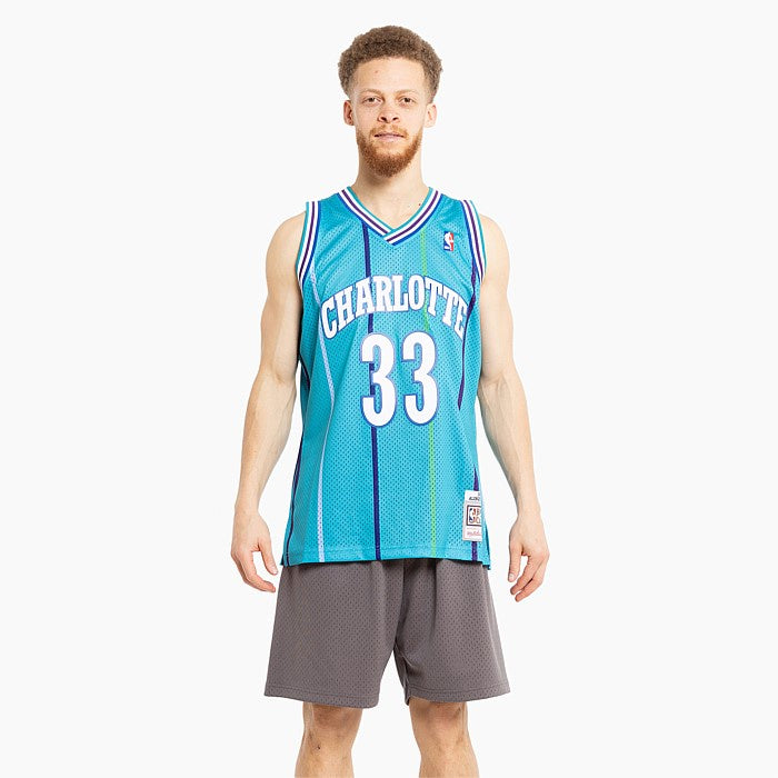 MNA-L34 (Mitchell and ness swingman jersey hornets morng 92-93 road teal) 122398695