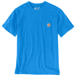 CHA-V5 (Carhartt relaxed fit heavyweight K87 pocket t-shirt marine blue heather) 32492471