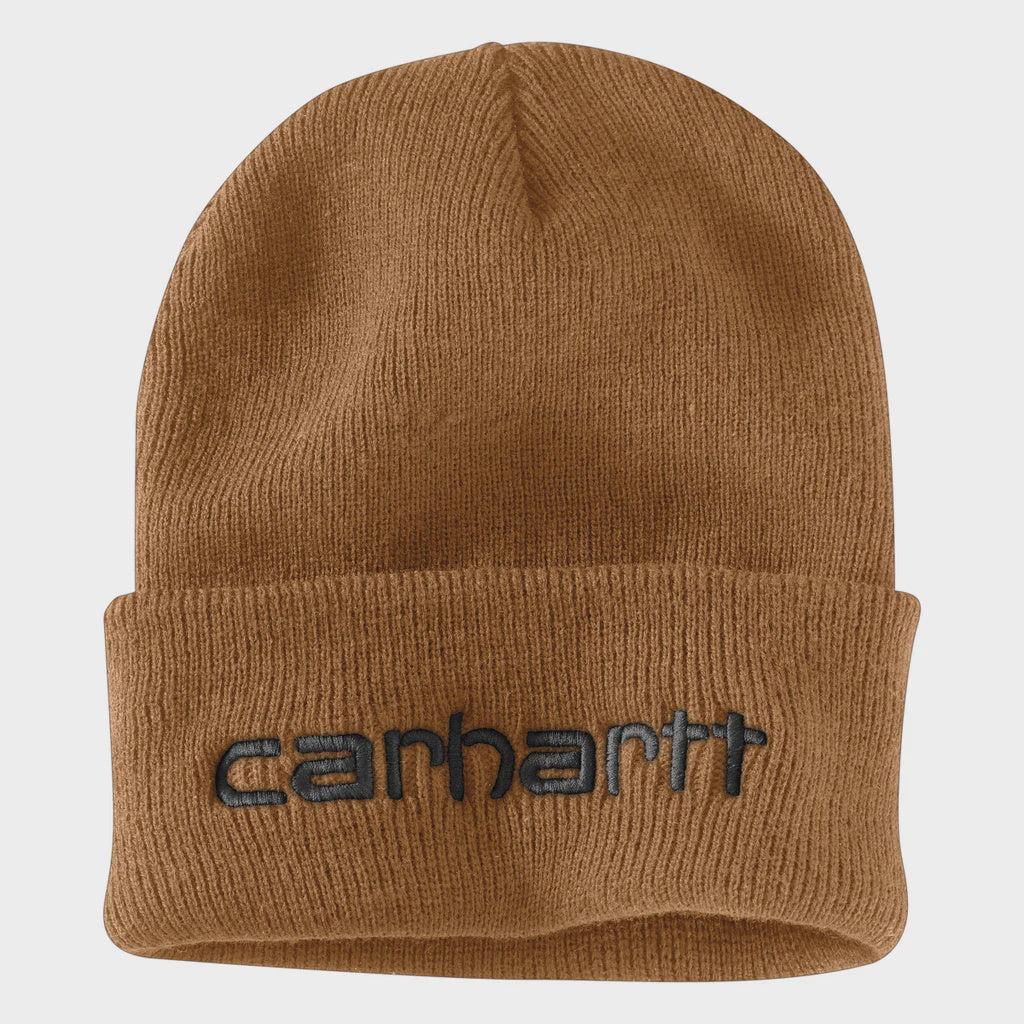 CHA-R2 (Carhartt knit insulated logo graphic beanie brown)42292470