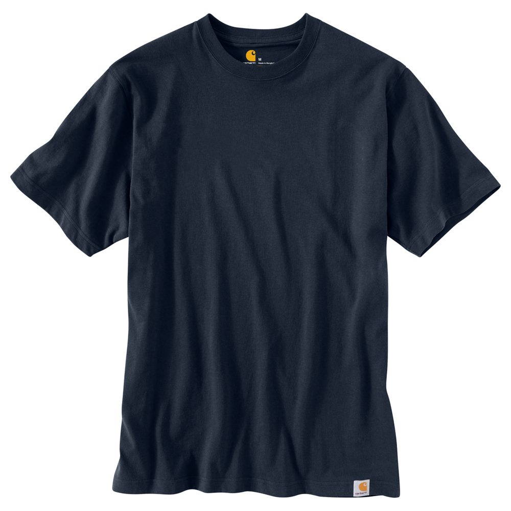 CHA-D4 (Carhartt workwear solid t-shirt navy) 32292018
