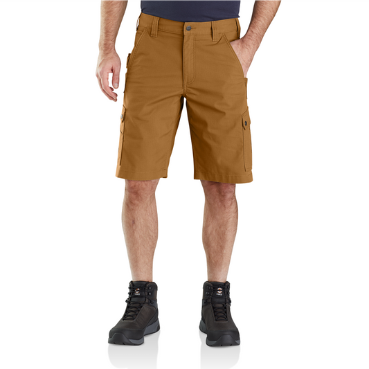 CHA-X4 (Carhartt ripstop relaxed fit cargo work short brown) 122396505