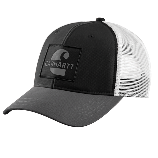 CHA-L5 (Carhartt canvas mesh back core graphic cap black) 1223932775